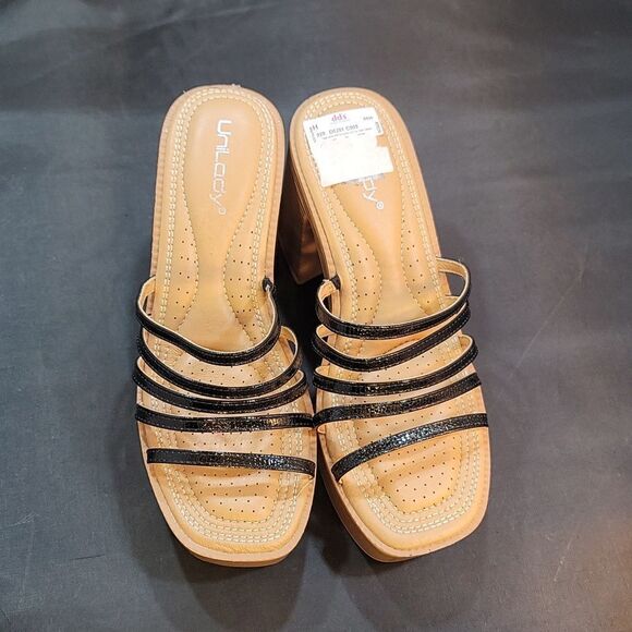 BRAND NEW UNILODY BLOCK HEEL WOMEN'S MULES R3 - Picture 2 of 13